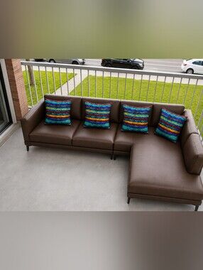 Set of 4 African Print Pillow Covers 18x18